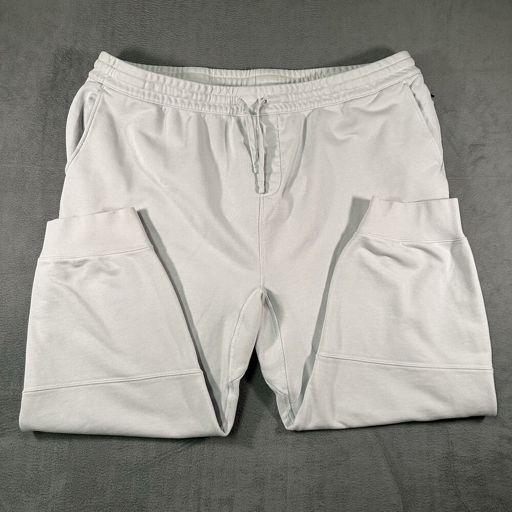 Public Rec Friday Jogger Sweatpants White Men’s 44x28 Cotton Stretch Lounge